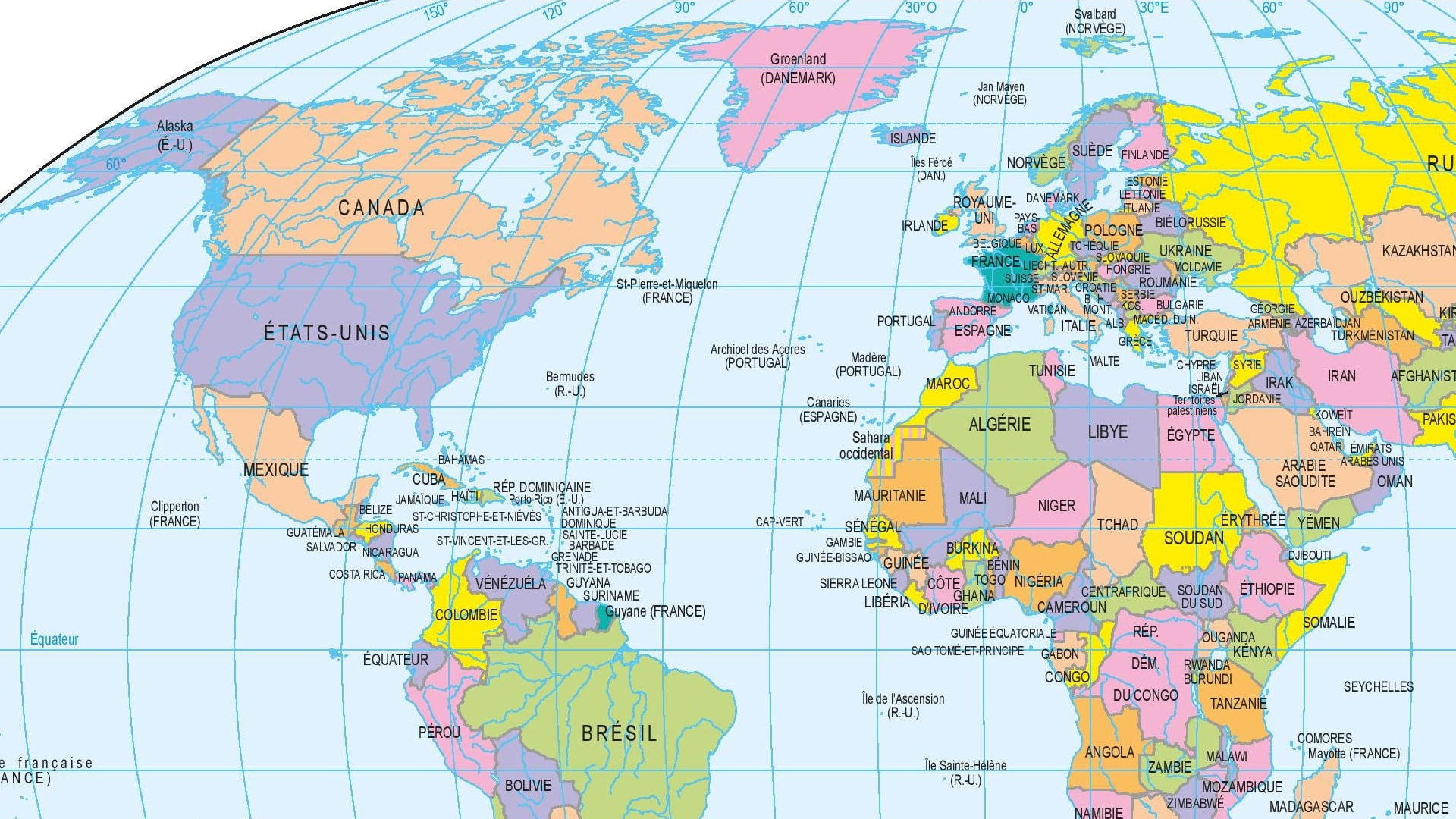 フランス　世界地図 1477年のフランス王国。私のオルタナティブタイムラインの最初の地図