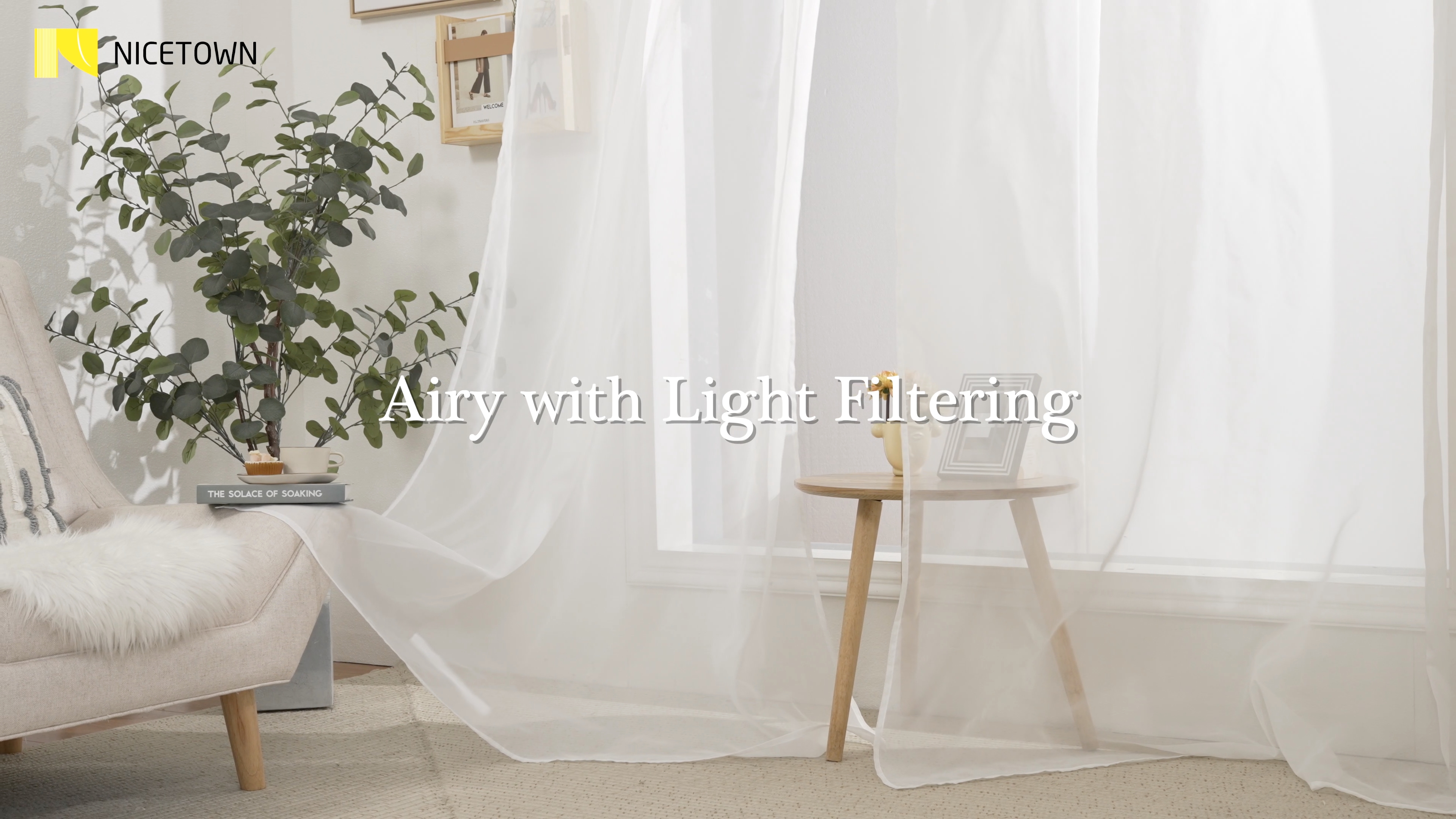 Amazon.com: NICETOWN Extra Wide Patio Sheer Curtain - Rod