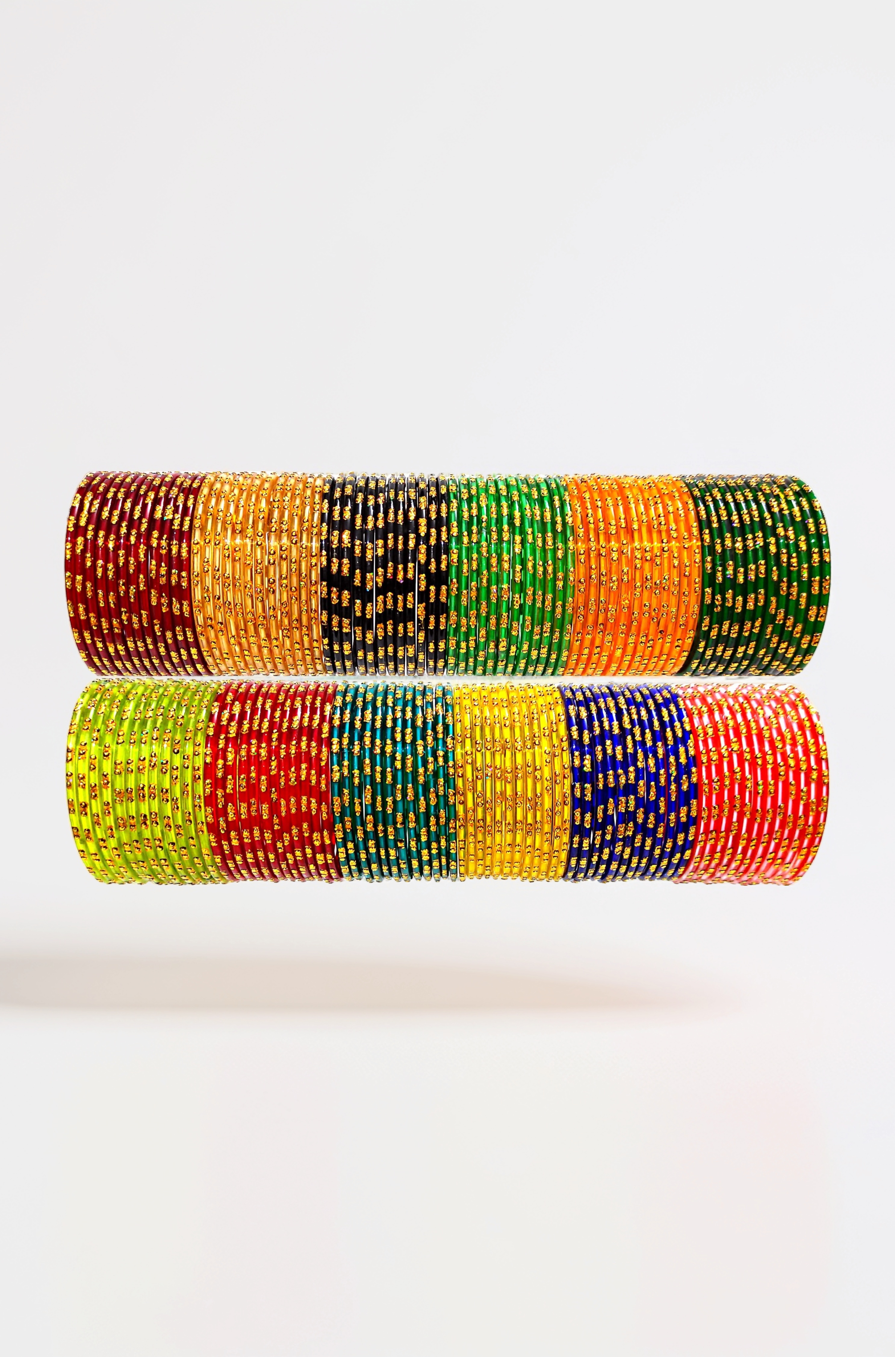 Multicolor traditional Glass bangles chudi set of 144 for womens and girls
