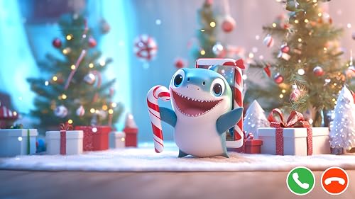 Miniatura 3 de Baby Shark Christmas Call - Fake Video Audio Prank