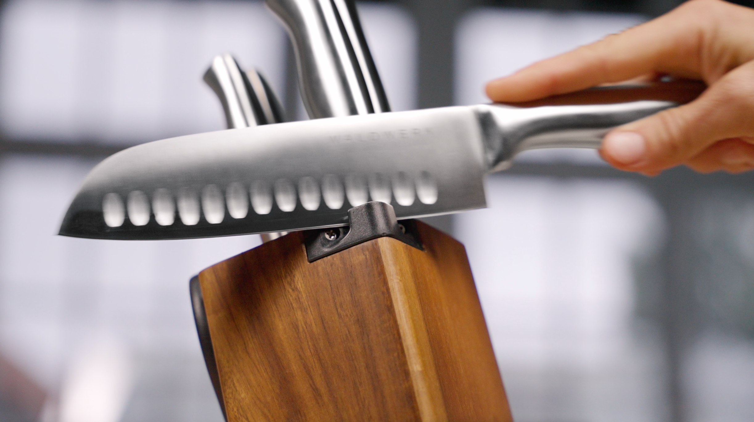 Amazon.com: WALDWERK Knife Set - 7pcs Kitchen Knife Set with Block