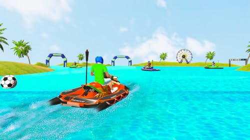 Jet Ski Boat Water Surfing Speedboat Adventure Boat Racing Game