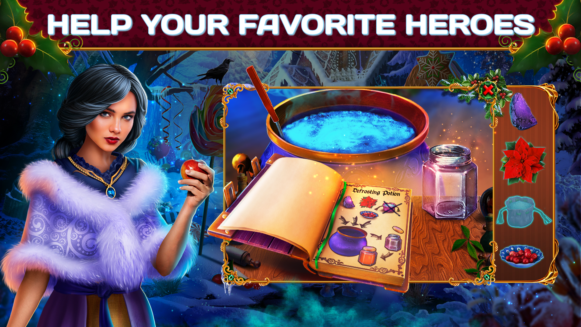 Hidden Objects - Christmas Spirit: Grimm Tales (Free To Play