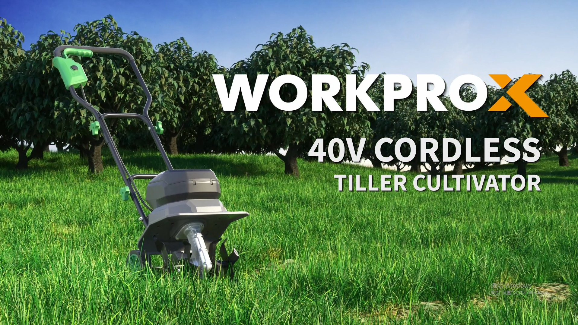 Amazon.com : WORKPROX 40V Cordless Garden Tiller, 12-Inch Wide