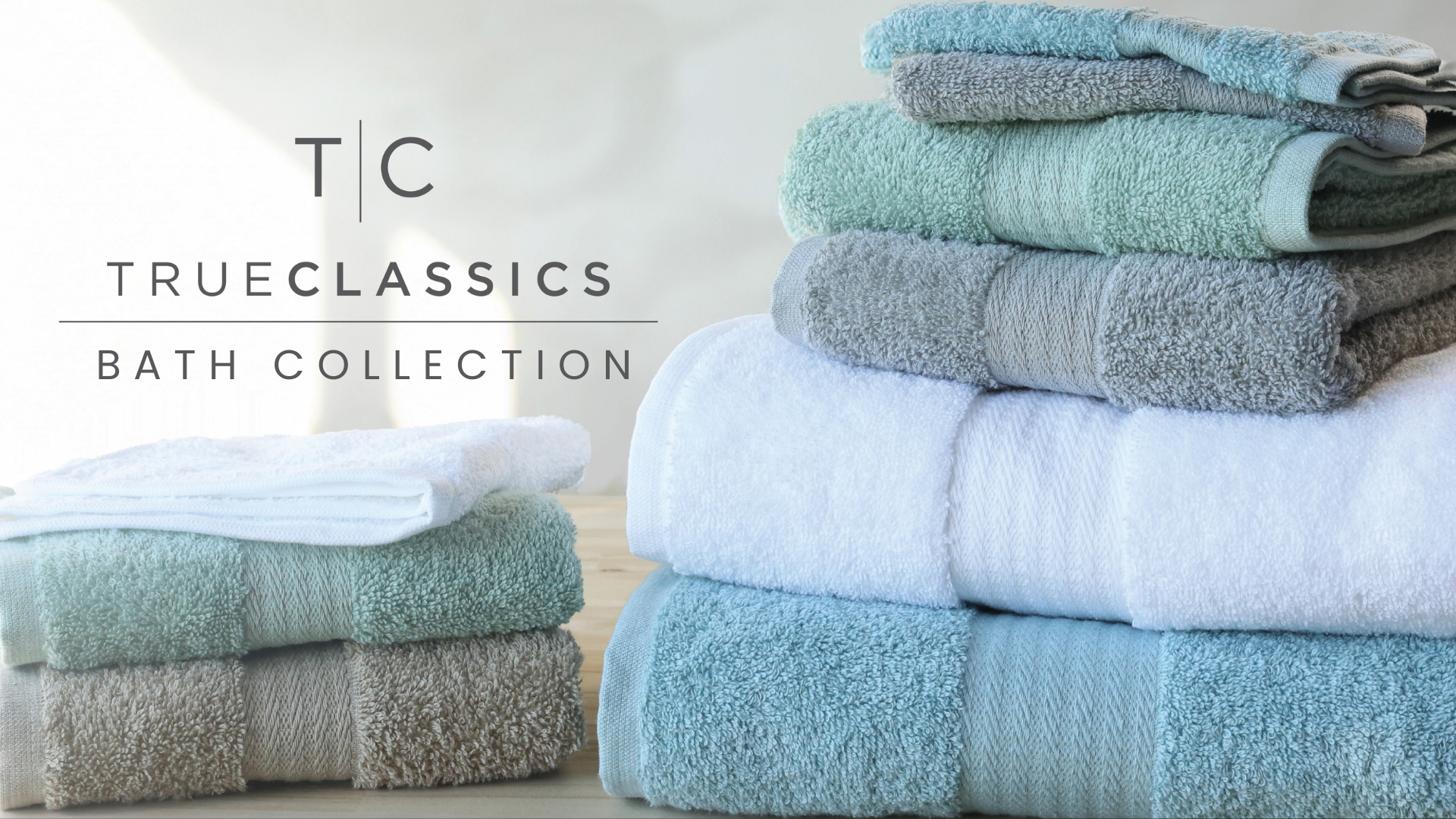 Amazon.com: 1888 Mills 4 Pack Premium Bath Towel Set, True