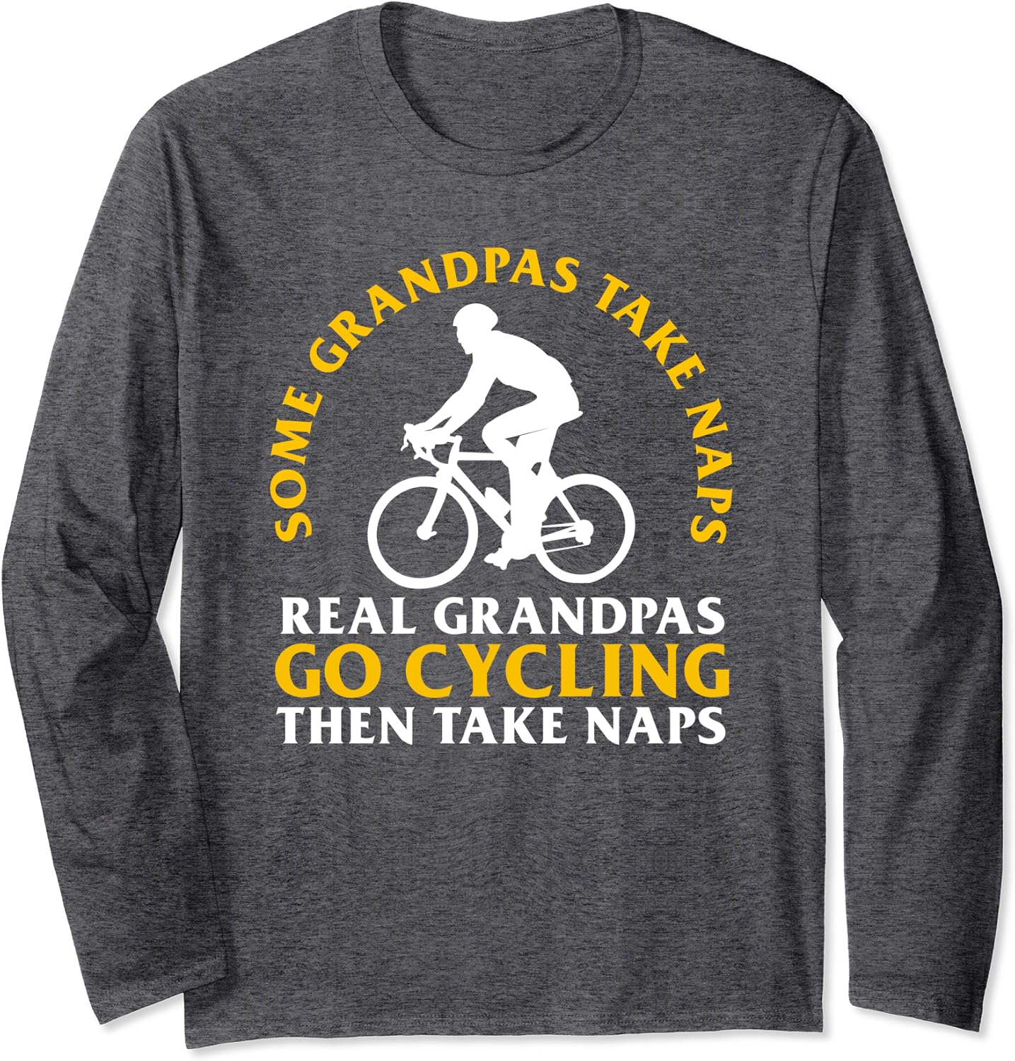Cycling grandpa t shirt Clearance