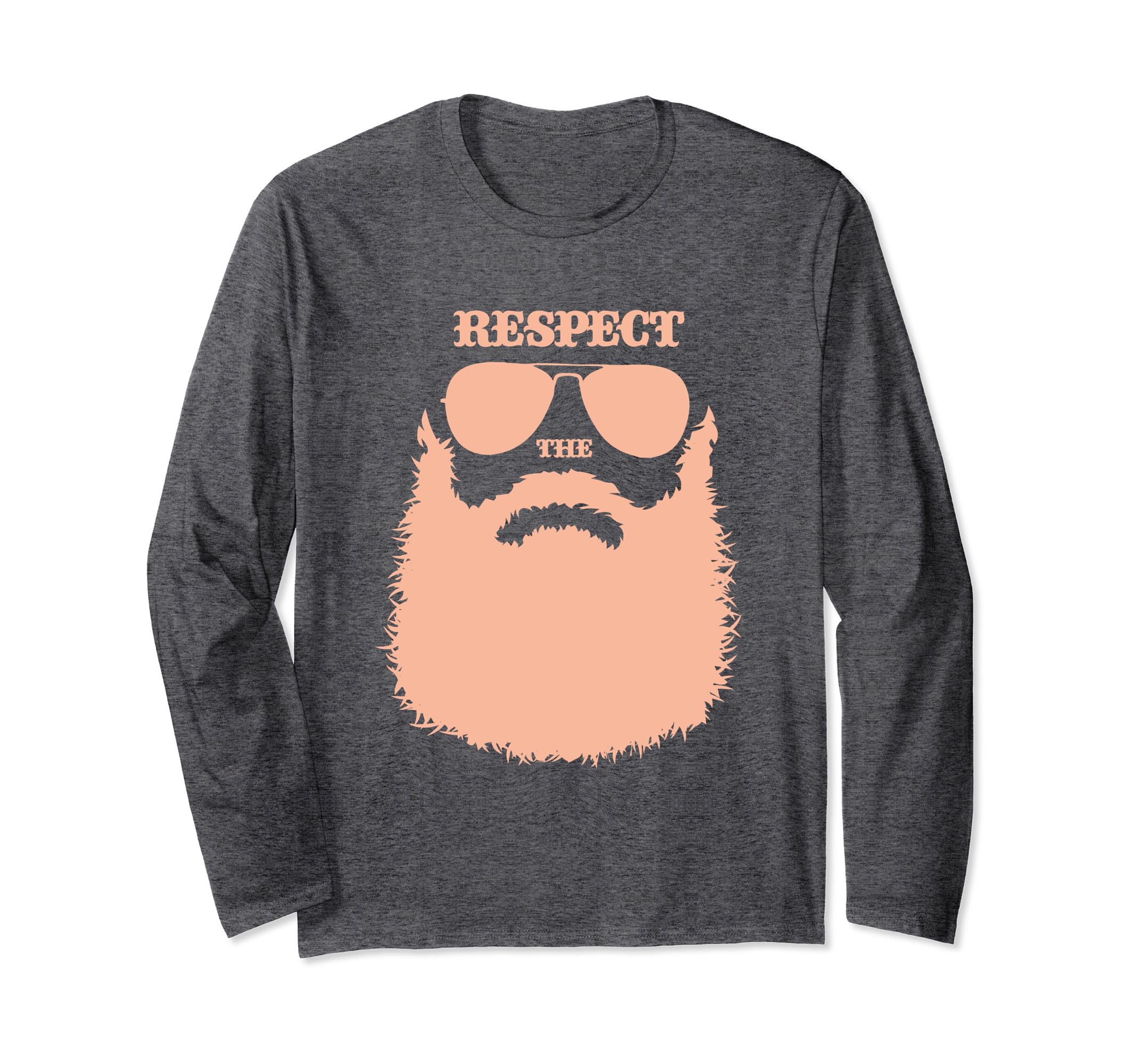 Amazon Com Funny Full Beard Quote Long Sleeve I Men Facial