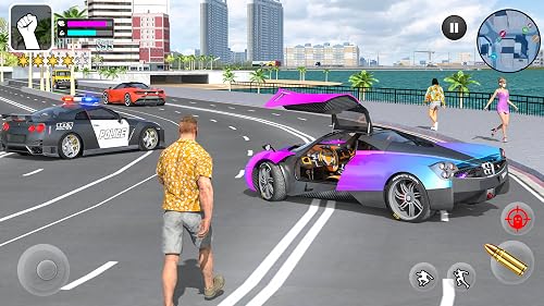 Real Gangster Hero Crime City: Offline Mafia Vegas Battle Street Fighting 3D Games – vue 5