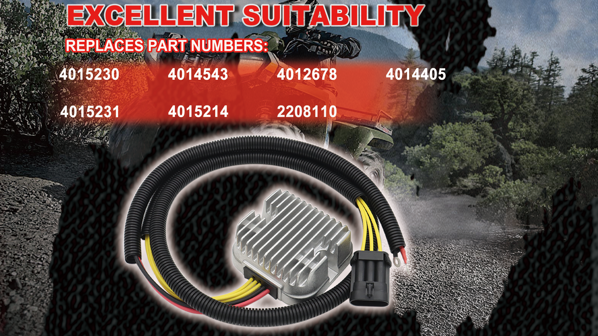 Amazon.com: 4014543 Voltage Regulator Rectifier Fit For Polaris