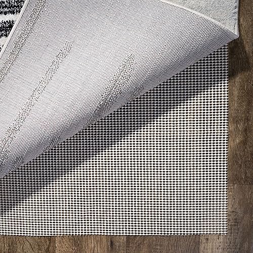 Miniatura 3 de JONATHAN Y PAD200A-18 Ultra Stop - Almohadilla para alfombra de 12 pies x 18 pies, sólida, casual, sin látex, poliéster recubierto de PVC, 25