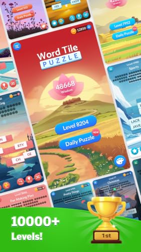 Word Tile Puzzle: Free Fun Word Search And Crossword Games #TOP6