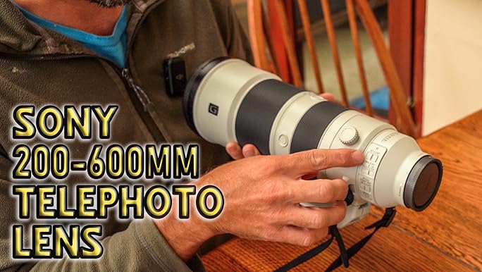 Amazon.com : Sony FE 200–600mm F5.6–6.3 G OSS Super-Telephoto Zoom