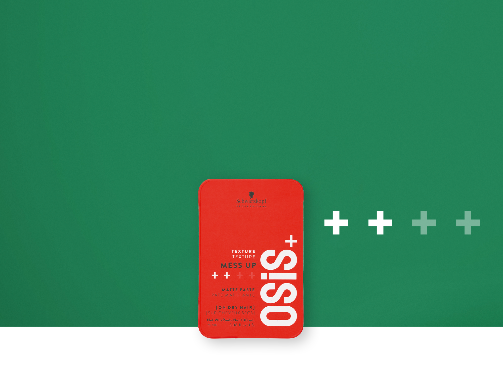 OSiS+ Mess Up - Matte Styling Paste for Medium Control & Flexible Styling