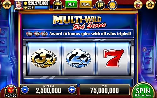 777 Classic Slots Las Vegas Casino: フリー スロットゲーム