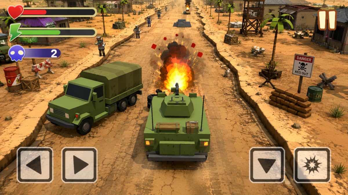 Zombie Tank Assault 3D — view 3