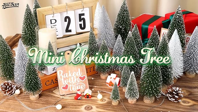 * mini christmas tree ୨୧ * 小さなクリスマスツリー Amazon.com: 24 Inch Tabletop Mini Christmas Tree, Miniature