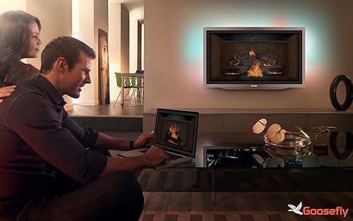 tijolos de lareira gratuitos - aproveite as férias de natal do inverno em seus aparelhos de tv e fog
