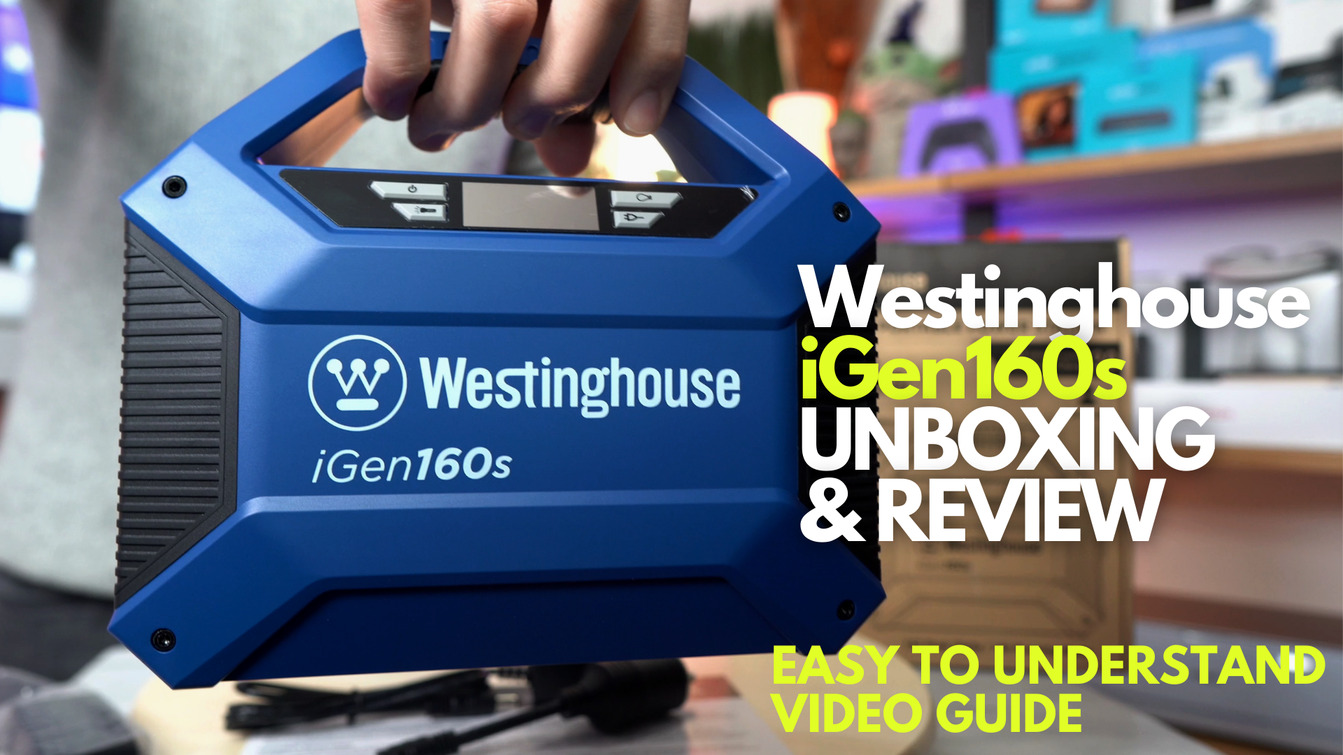 Watch Westinghouse iGEN160s - Unboxing & Compared to Jackery 160
