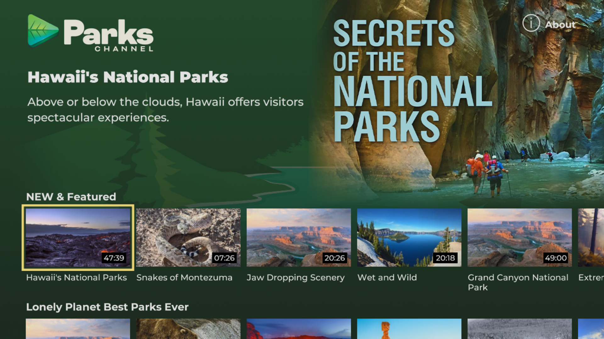 Parks Channel - App on Amazon Appstore