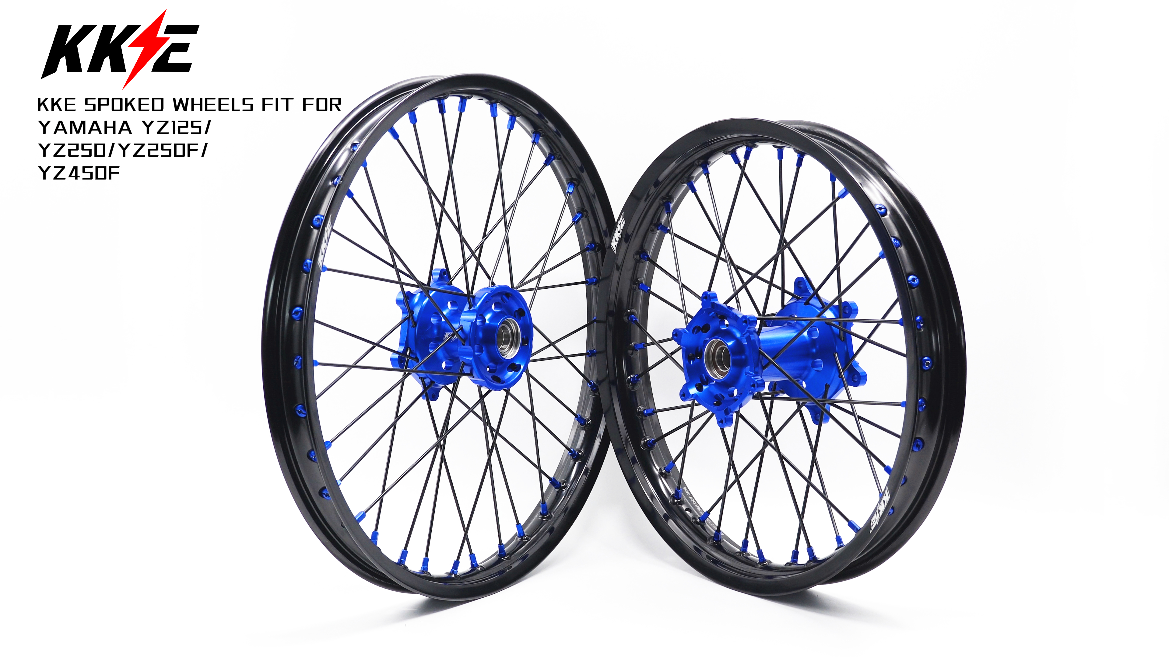 Amazon.com: KKE 1.6 * 21/2.15 * 19 Mx CNC Wheels Fit YAMAHA YZ125