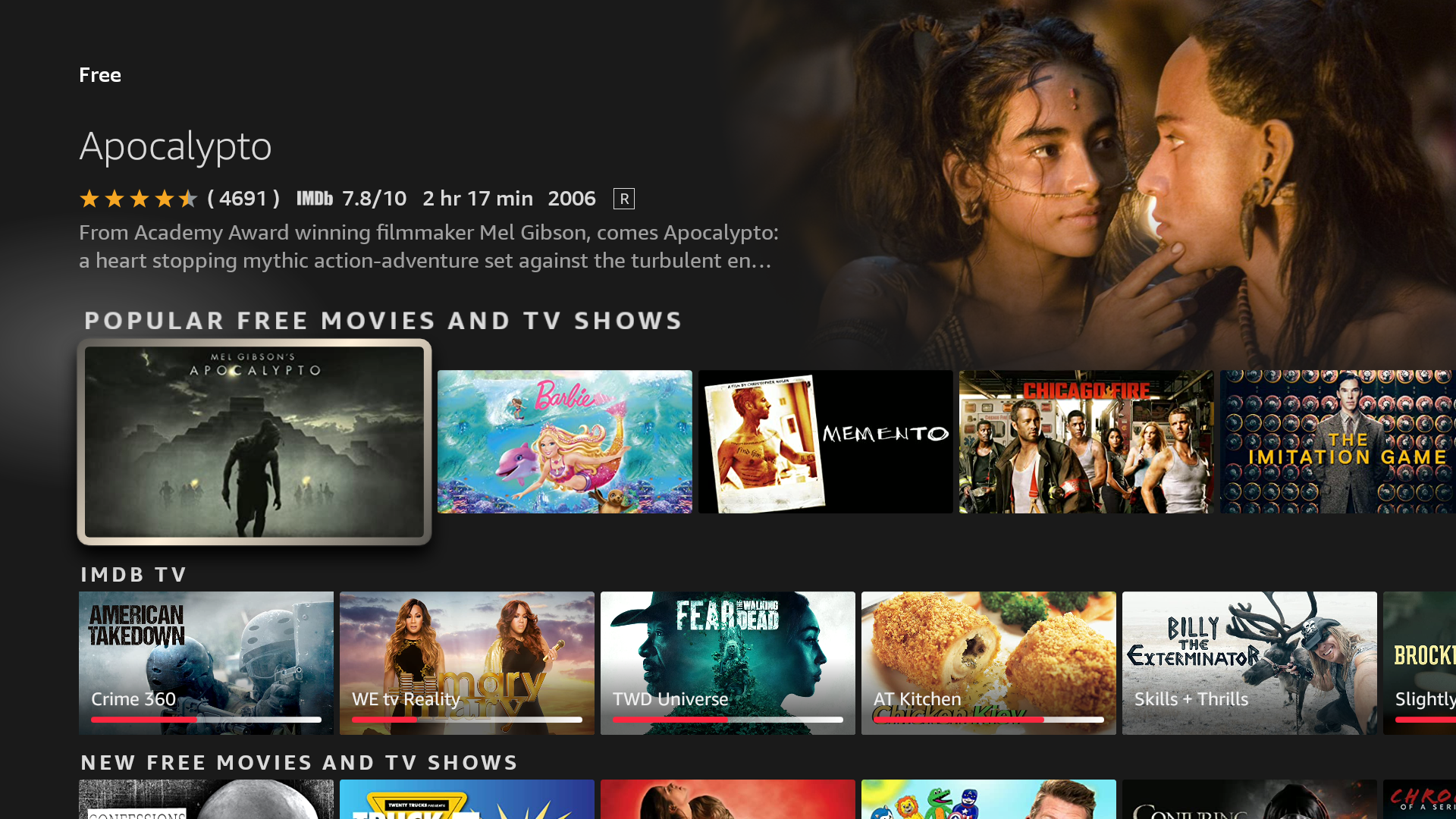 Free Movies & TV - Loader shortcut for Fire TV - App on Amazon Appstore