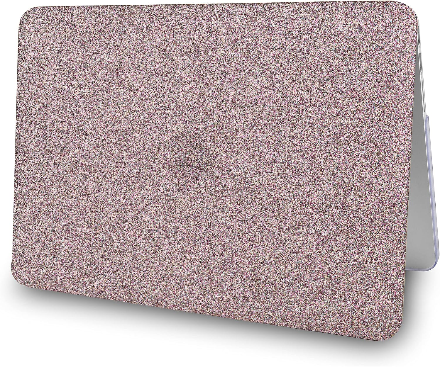 KECC Compatible with MacBook Air 13 inch Case 2020 2019 2018 Release A1932 Retina Display + Touch ID Protective Plastic Hard Shell + Keyboard Cover + Sleeve(Baby Pink Sparkling)