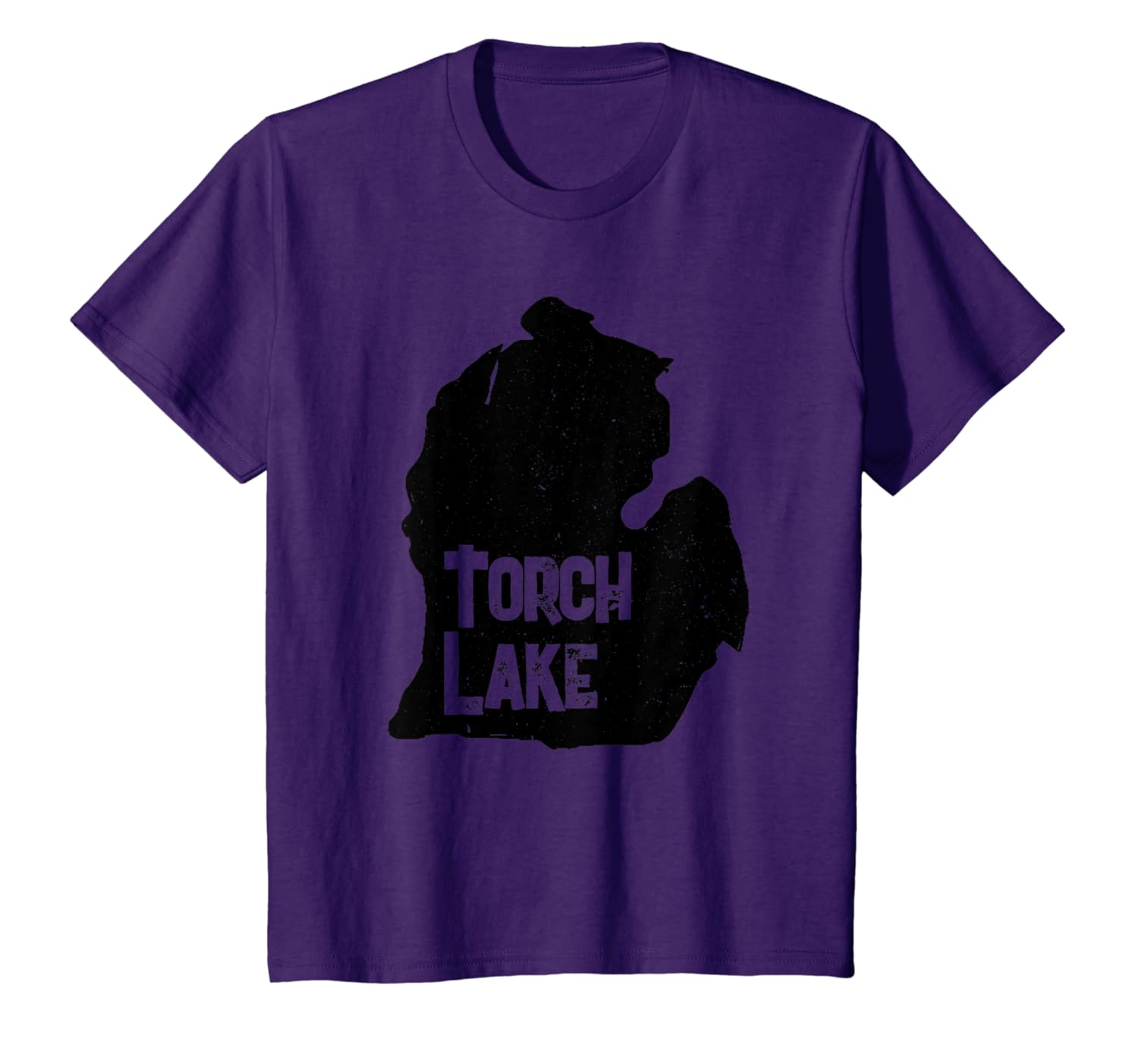 Amazon Com Torch Lake Michigan Vacation State Outline T Shirt