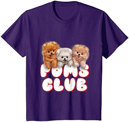 Amazon Com T Shirt Cute Pomeranian Puppy Poms Club Baby Dog Clothing Amazon Com T Shirt Cute Pomeranian Puppy Poms Club Baby Dog Clothing