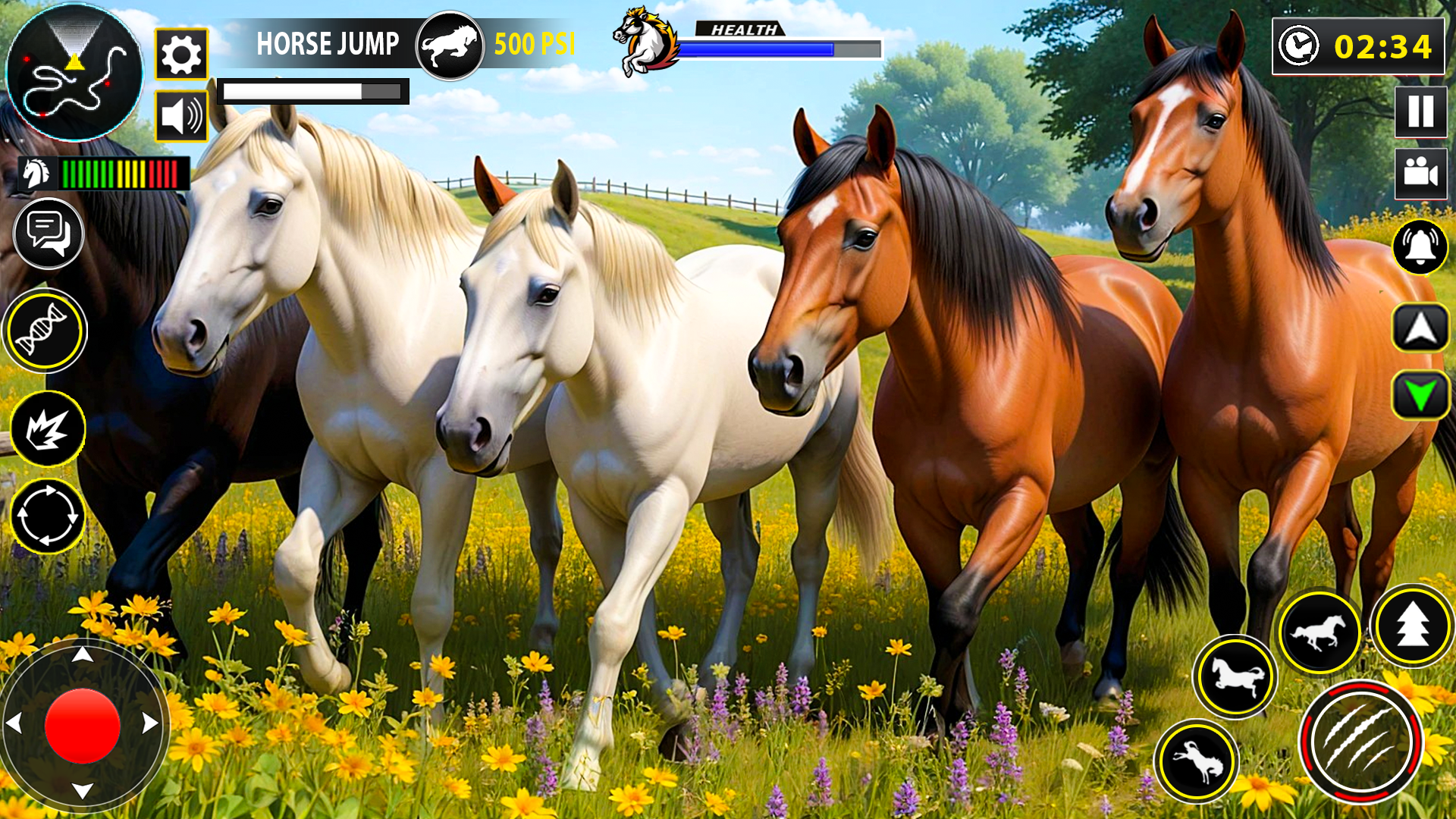 Wild Horse Family Simulator - Virtual Animal Horses Wildlife Survival ...