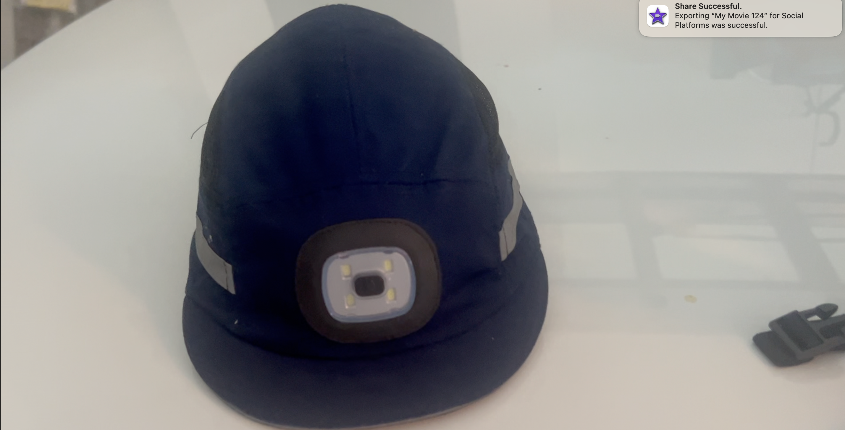 Watch Bump Cap with Bright Built in Light on Amazon Live