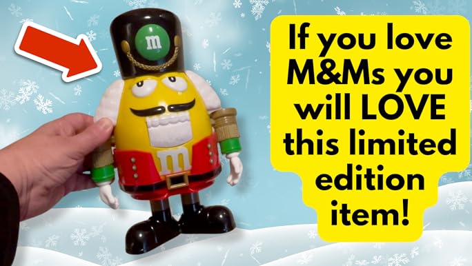 M&M Nutcracker Candy Dispenser ディスペンサー Amazon.com: m&m's Candy Dispenser - Nutcracker Sweet : Home