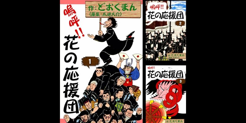 花の応援団 全15巻セット コミックス 嗚呼!!花の応援団 全15巻セット どおくまん 2207BKS040