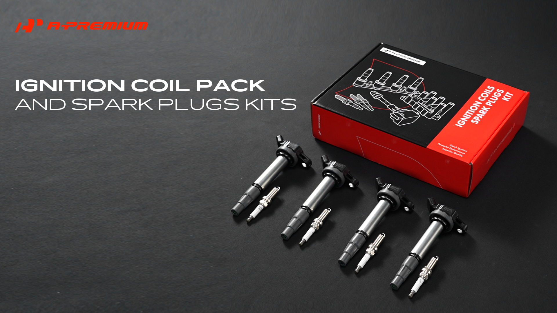 Amazon.com: A-Premium Set of 4 Ignition Coil Pack and