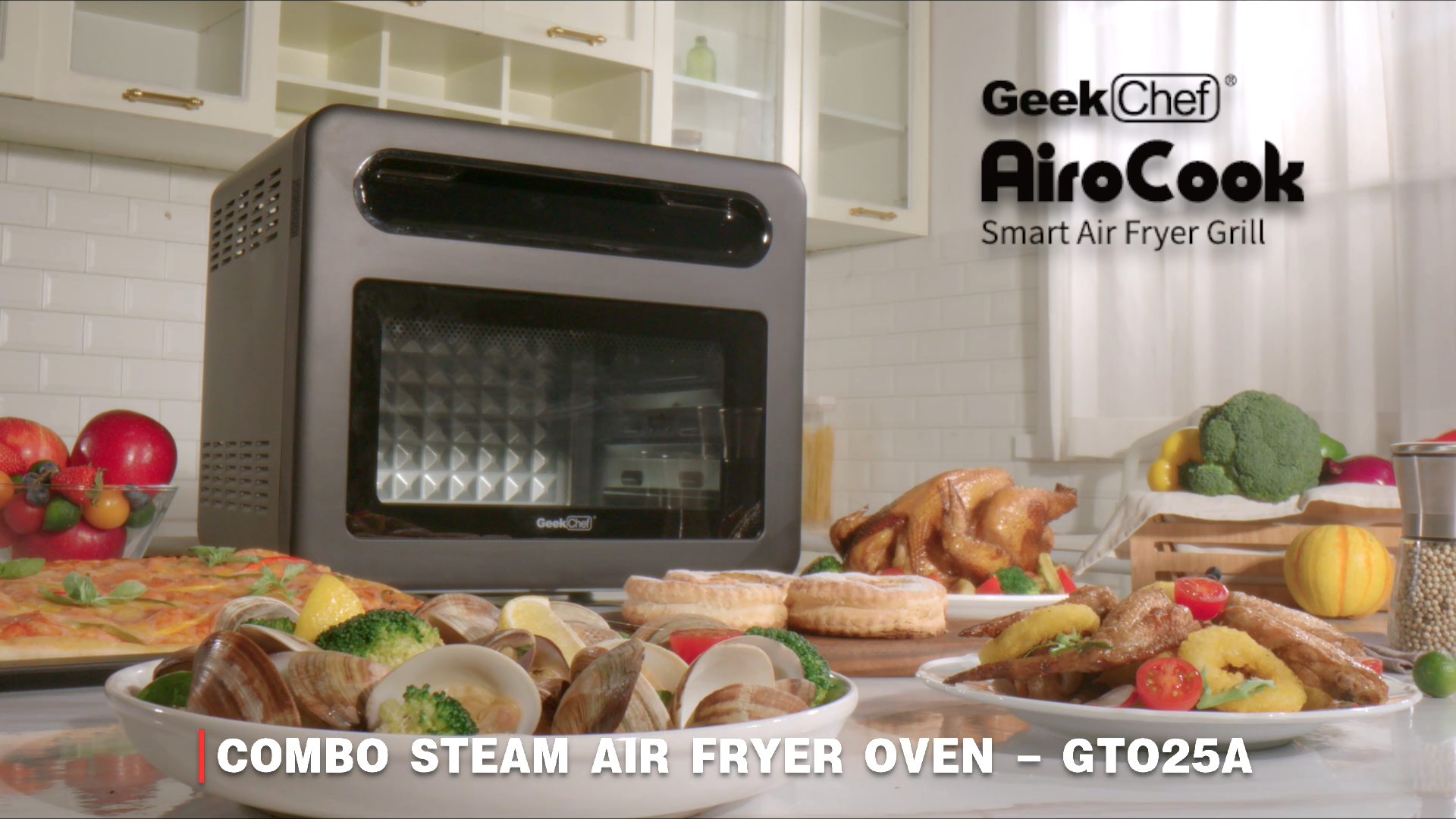 Amazon Live - Geek Chef Steam Toaster oven 26QT