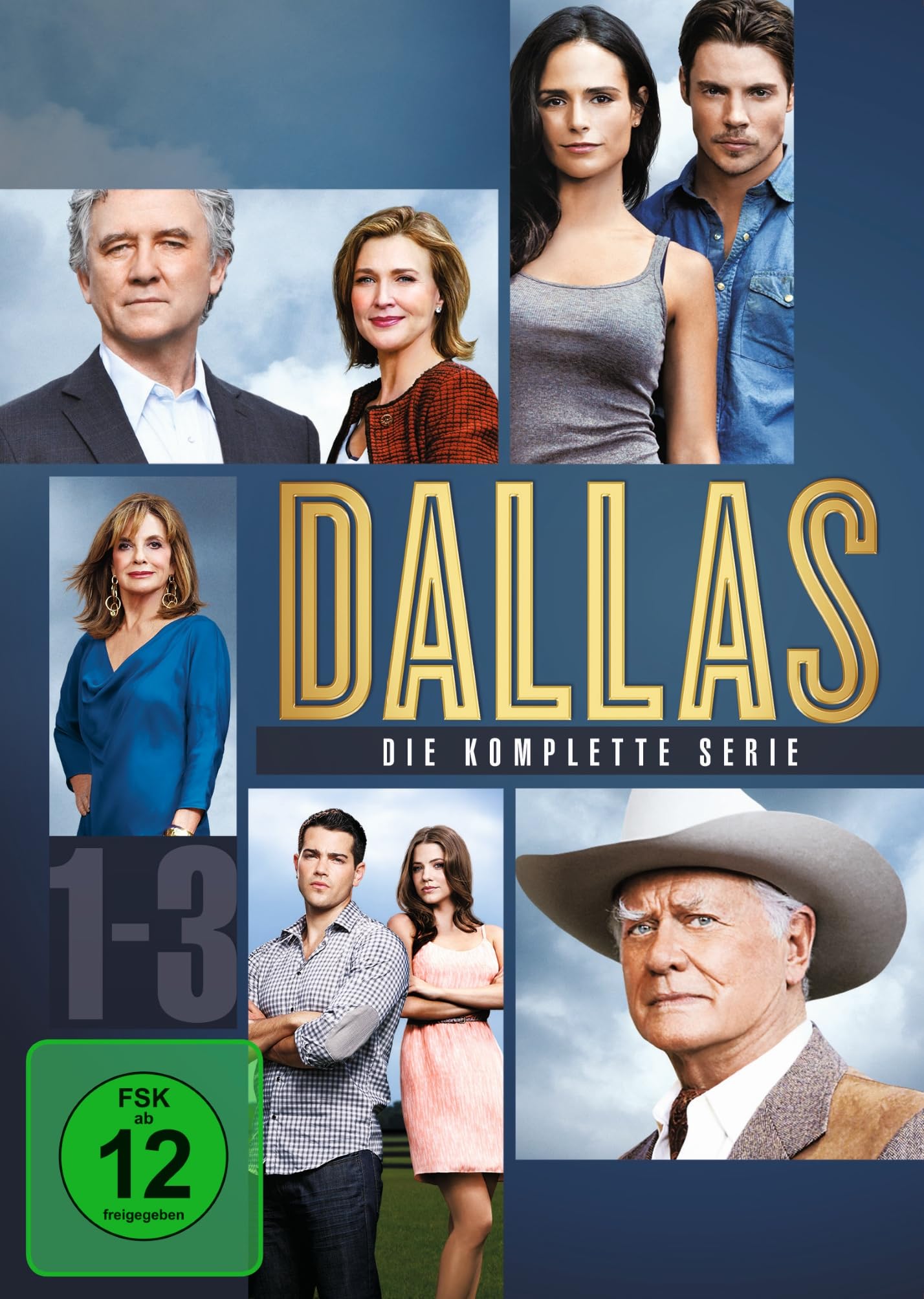 Dallas: 2012 / Staffel 1-3 en formato DVD para organizar un maratón de intrigas familiares en casa
