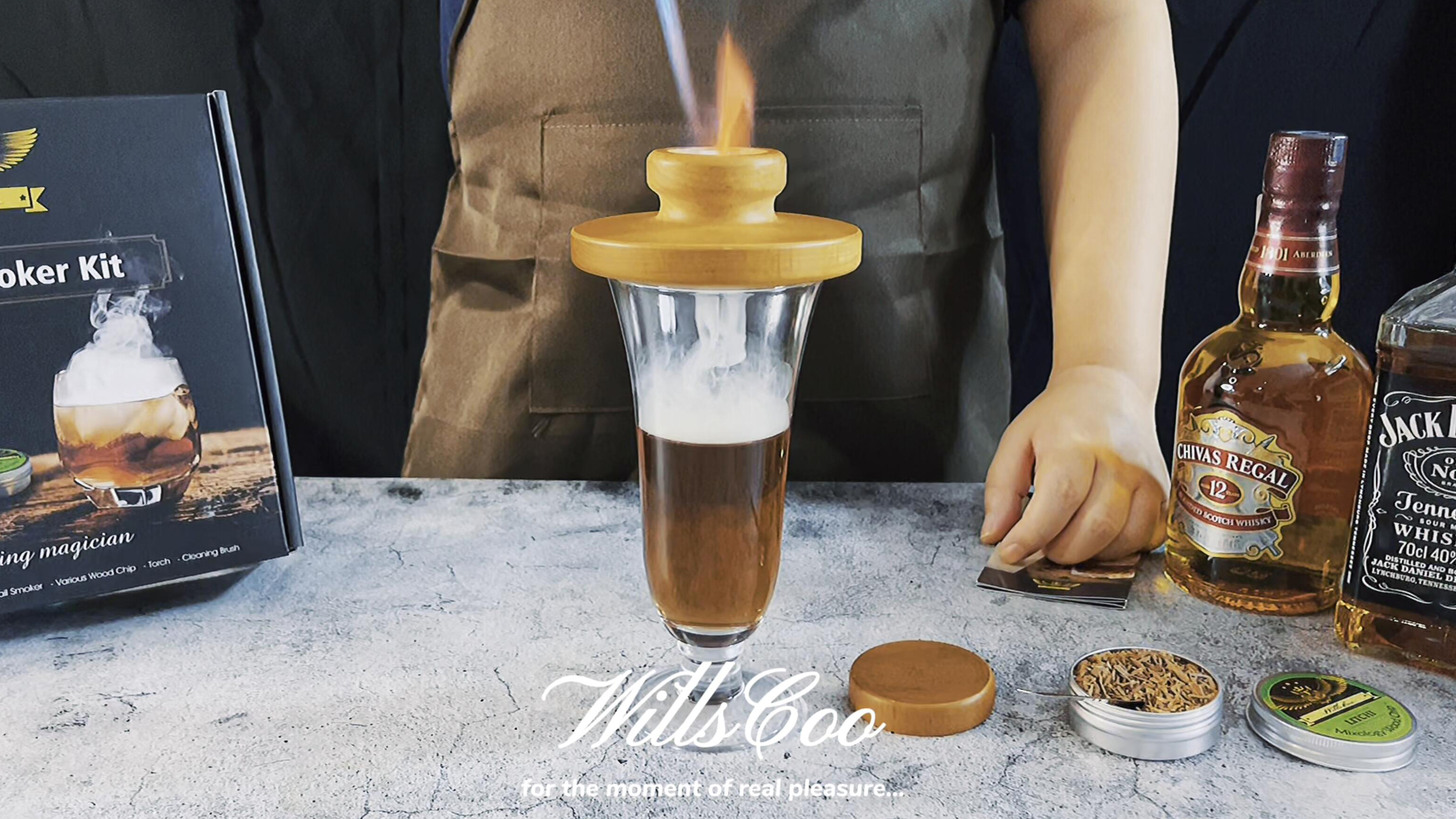 Amazon.com: Willscoo Cocktail Smoker Kit - Handmade Old Fashioned