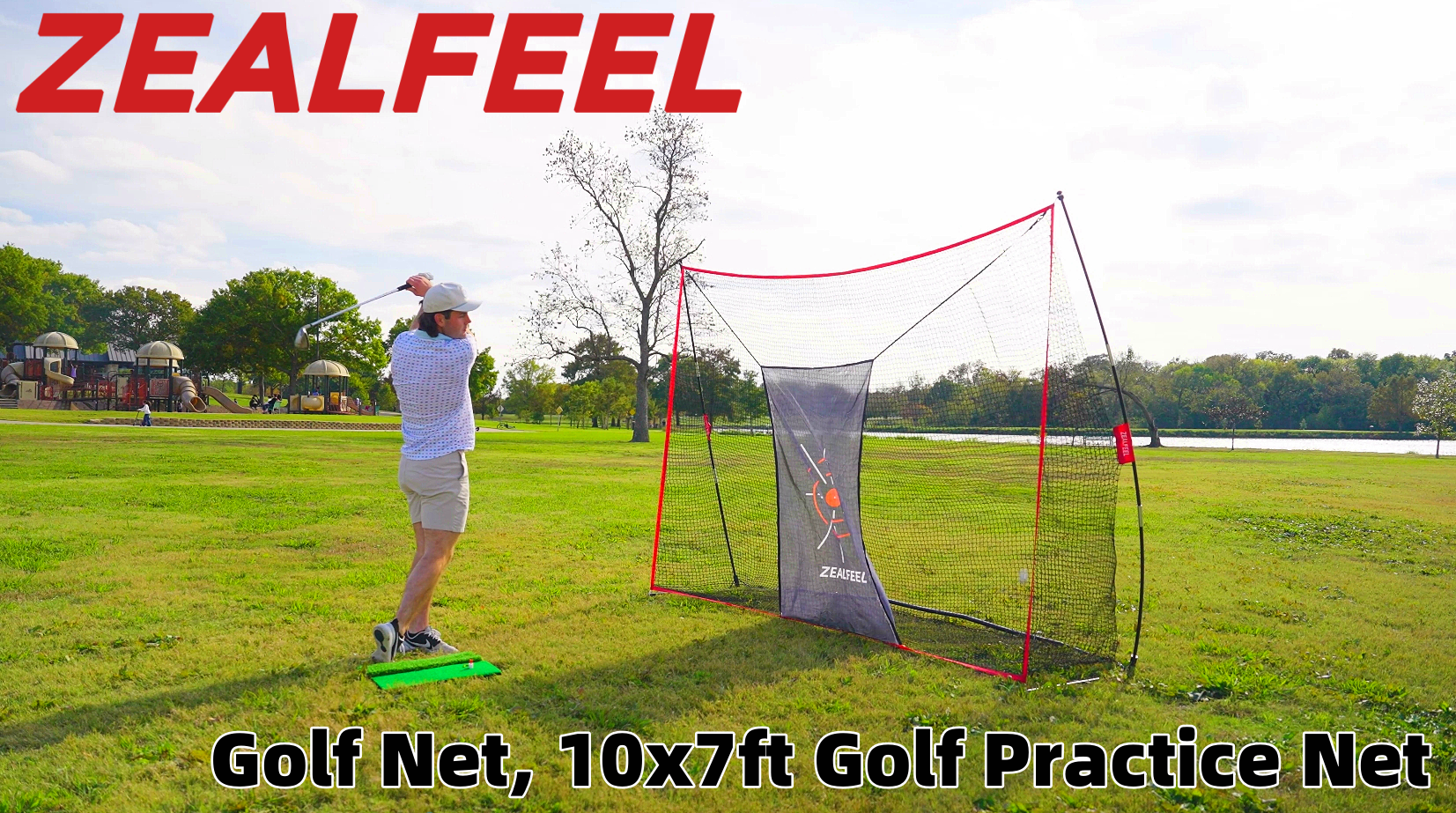 Amazon.com: ZEALFEEL Golf Net, 10x7ft Practice Net with Chipping