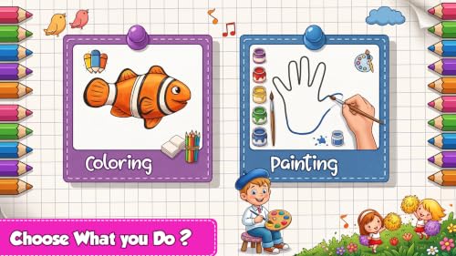Coloring Games: Coloring Book for Kids, Toddlers & Adults - Drawing, Painting & Art Games – vue 4