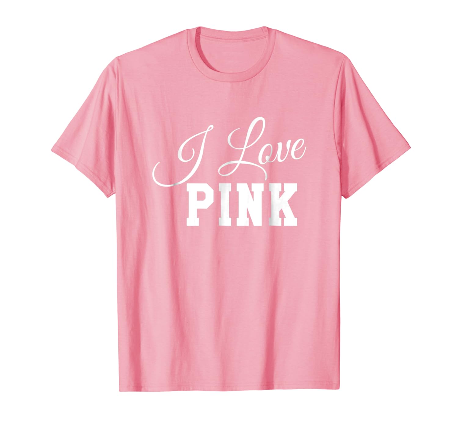 Clothing Amazon.com: Love I Pink Shirt: Tee Shirt: Amazon.com: Clothing Love I Tee Pink