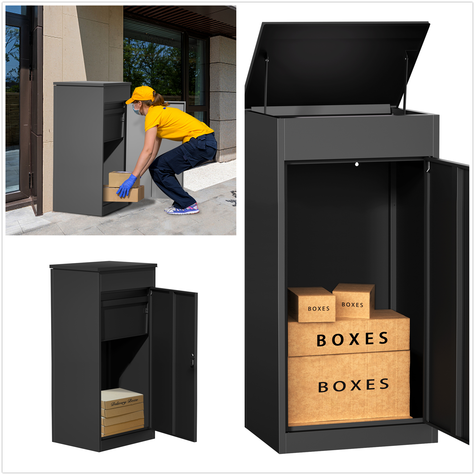 Amazon.com: Parcel Boxes for Outside-Outdoor Porch Parcel Delivery