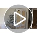 DWVO Rattan Wardrobe Closet - 70" Tall Rattan Closet with Doors, Large Armoire Storage Cabinet with Drawers & Hanging Rod/Bedroom Armoire - White