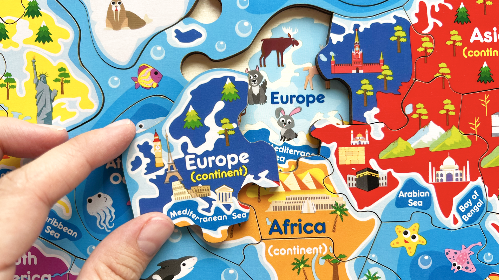 Amazon.com: QUOKKA Puzzles for Kids Ages 4-6 - 3 Set Toddler Kids