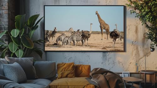 Ambiance safari africain - Paix des prairies sauvages de la savane – vue 2