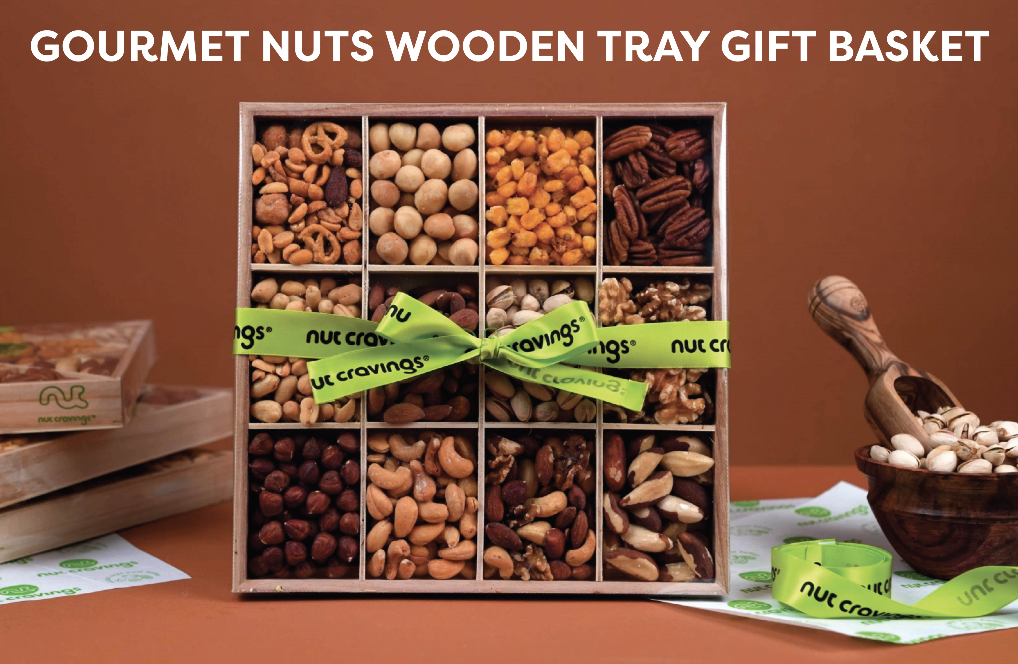 Amazon.com : NUT CRAVINGS - Thanksgiving Mixed Nuts Gift Basket in