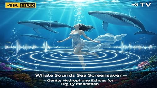 Whale Sounds Sea Screensaver – Gentle Hydrophone Echoes for Fire TV Meditation – vue 8