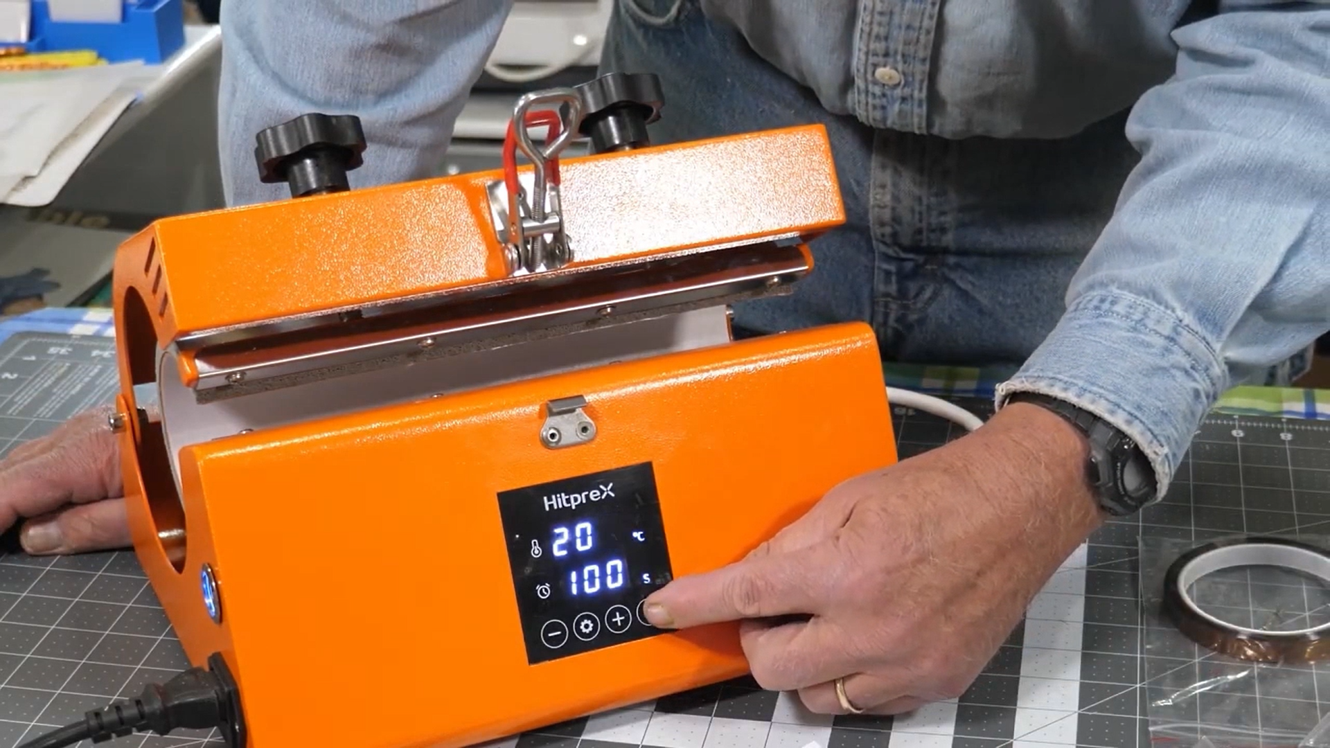 Amazon.com: HITPREX Tumbler Heat Press Machine, Tumbler Press for