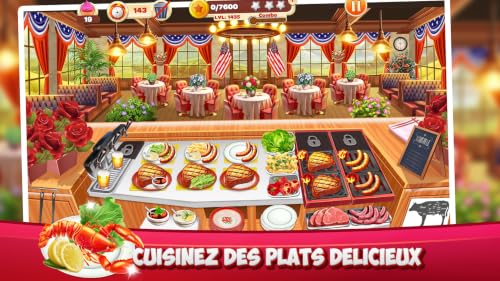 Maîtrise de la cuisine - Chef dans les jeux de restaurant pour filles qui cuisinent : Madness City Craze Crush Kitchen – vue 3