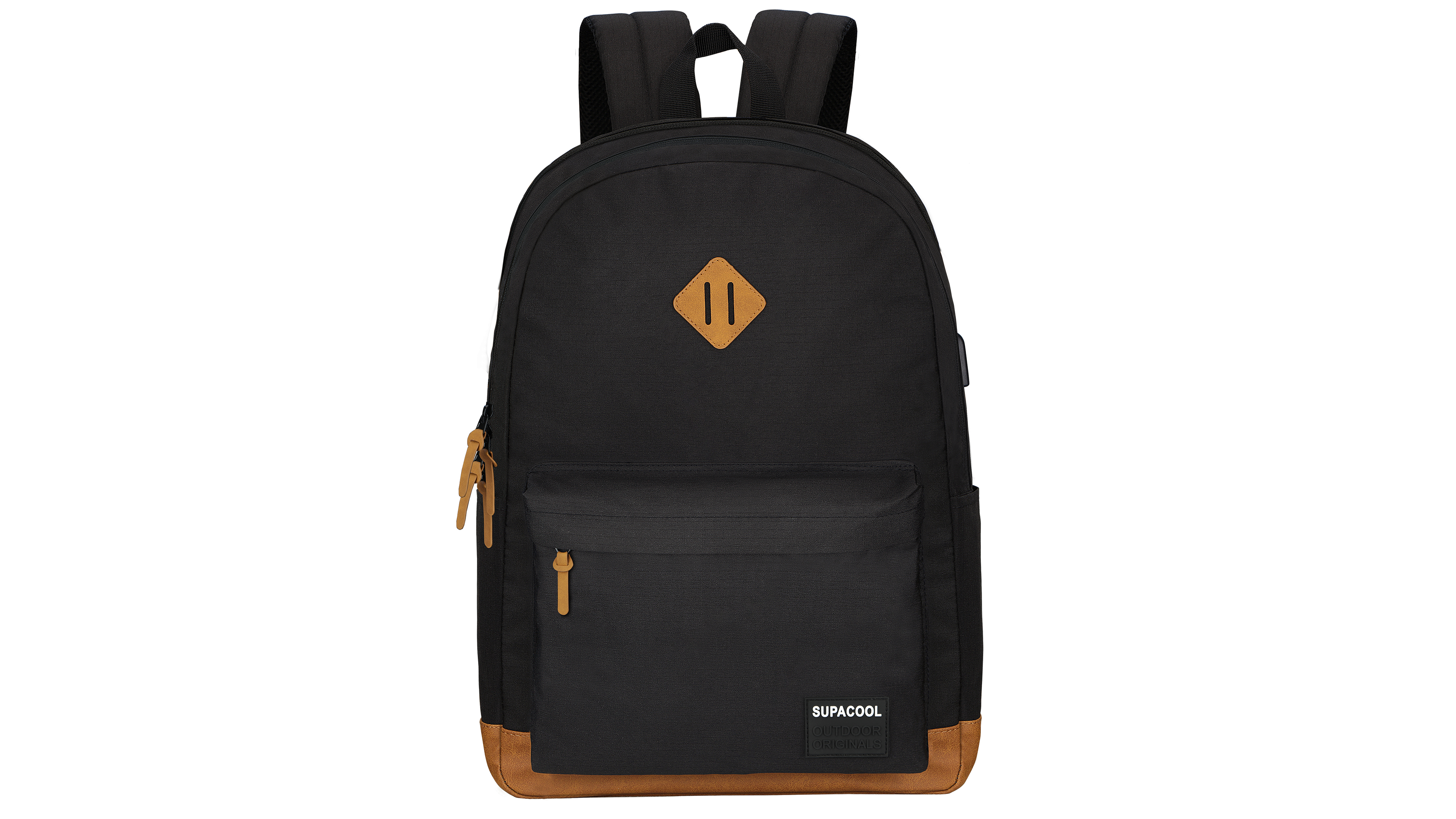 bodypack quarter laptop backpack black SUPACOOL Large with USB Charging Port for Men and Women Navigate 2.0 Backpack – Style:01 / 2 Pack JANSPORT Right Pack Backpack Occasion:Everyday