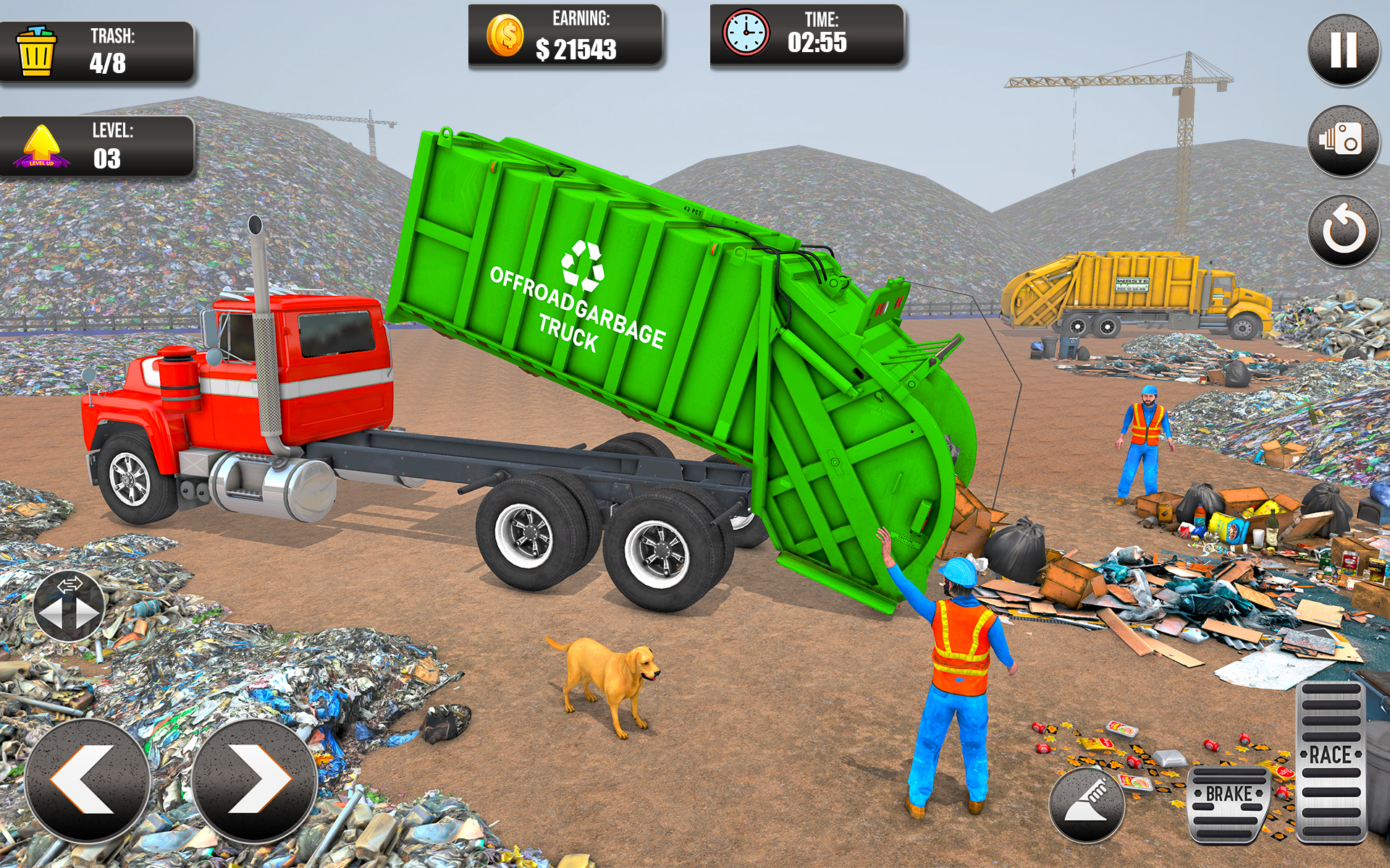 Garbage Truck Game: Offroad Driving Truck Simulator - Trash Truck ...