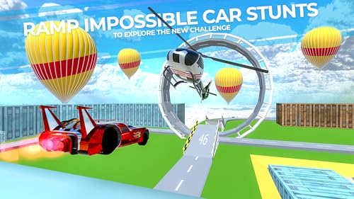 Impossible Track 3D: Flying Stunt Master Racing Car Game